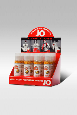 Лубрикант с ароматом персика JO Flavored Peachy Lips - 30 мл. - System JO - купить с доставкой в Волгограде