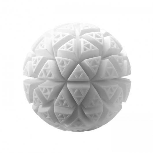 Белый мастурбатор Tenga Geo Glacier - Tenga - в Волгограде купить с доставкой