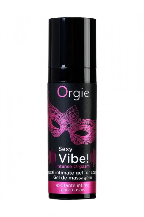 Гель для массажа ORGIE Sexy Vibe Intense Orgasm - 15 мл. - ORGIE - купить с доставкой в Волгограде