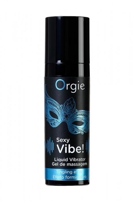 Гель для массажа ORGIE Sexy Vibe Liquid Vibrator с эффектом вибрации - 15 мл. - ORGIE - купить с доставкой в Волгограде