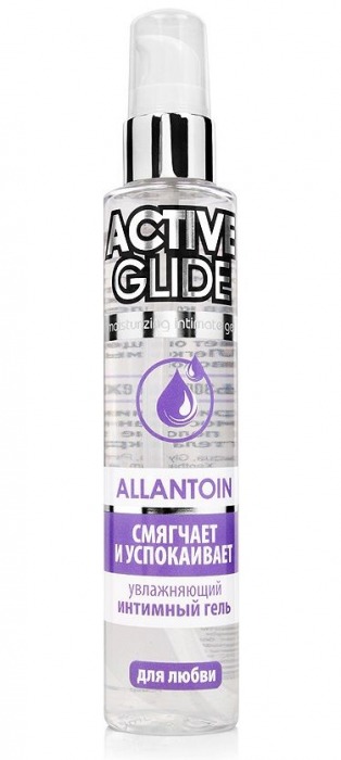 Увлажняющий интимный гель Active Glide Allantoin - 100 гр. - Биоритм - купить с доставкой в Волгограде