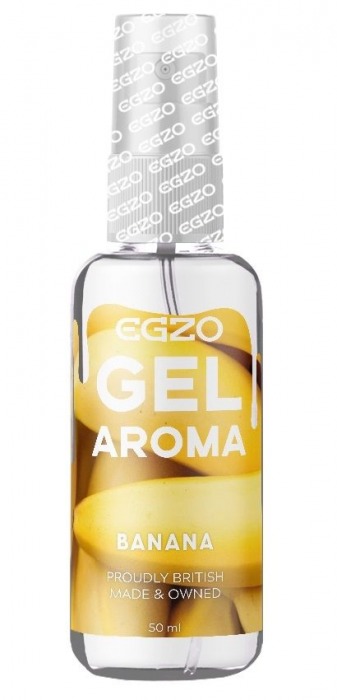 Интимный лубрикант EGZO AROMA с ароматом банана - 50 мл. - EGZO - купить с доставкой в Волгограде