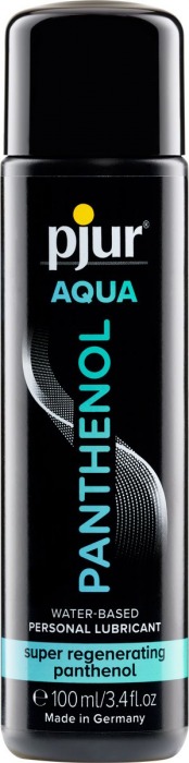 Лубрикант на водной основе с пантенолом pjur AQUA Panthenol - 100 мл. - Pjur - купить с доставкой в Волгограде