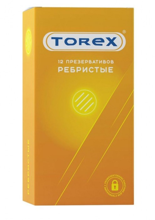 Текстурированные презервативы Torex  Ребристые  - 12 шт. - Torex - купить с доставкой в Волгограде