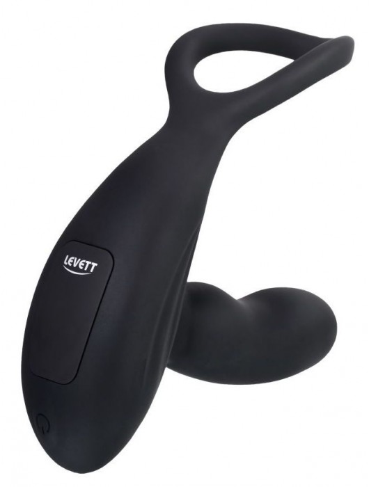 Черный стимулятор простаты Maud с вибрацией - Levett - в Волгограде купить с доставкой