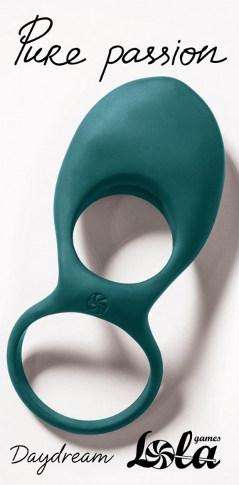 Зеленое эрекционное виброкольцо Daydream - Lola Games - в Волгограде купить с доставкой