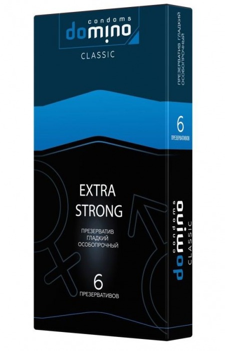 Суперпрочные презервативы DOMINO Extra Strong - 6 шт. - Domino - купить с доставкой в Волгограде