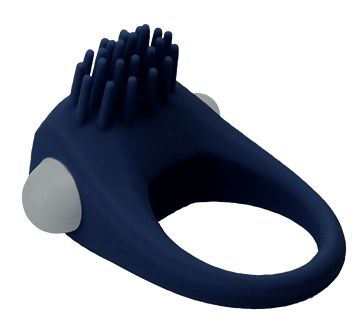 Синее эрекционное виброкольцо STIMU RING - Dream Toys - в Волгограде купить с доставкой