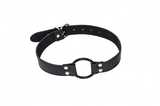 Черный кляп-кольцо Modesty - Lola Games - купить с доставкой в Волгограде