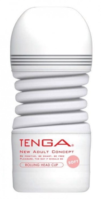 Мастурбатор TENGA Rolling Head Cup Soft - Tenga - в Волгограде купить с доставкой