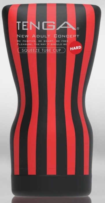 Мастурбатор TENGA Squeeze Tube Cup Strong - Tenga - в Волгограде купить с доставкой