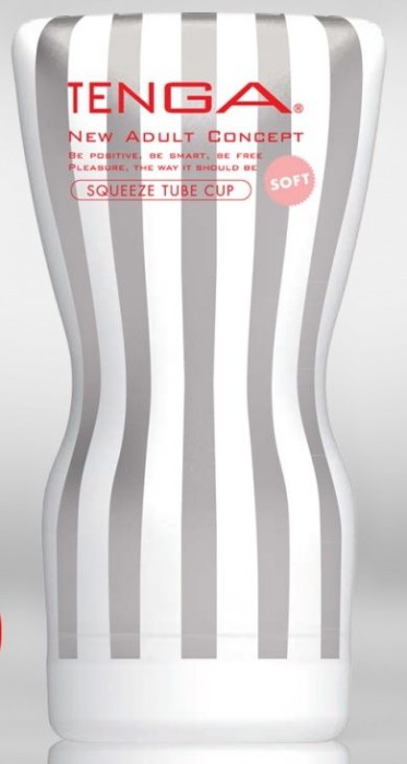 Мастурбатор TENGA Squeeze Tube Cup Soft - Tenga - в Волгограде купить с доставкой