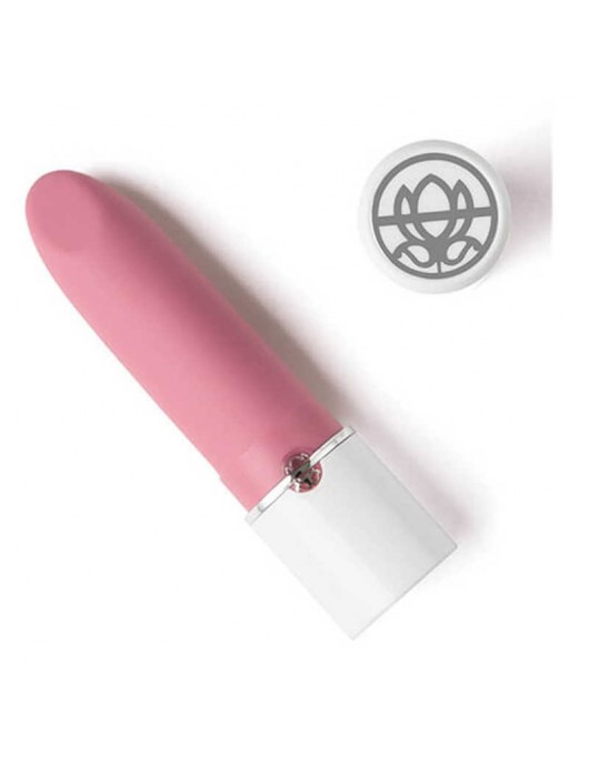 Розовый мини-вибратор MAGIC LOTOS - Magic Motion