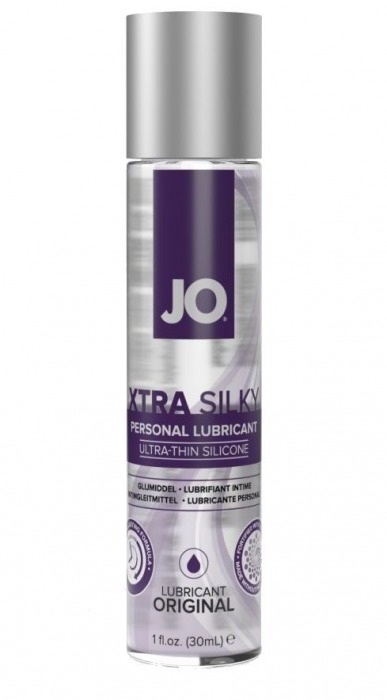 Лубрикант на силиконовой основе JO Xtra Silky - 30 мл. - System JO - купить с доставкой в Волгограде