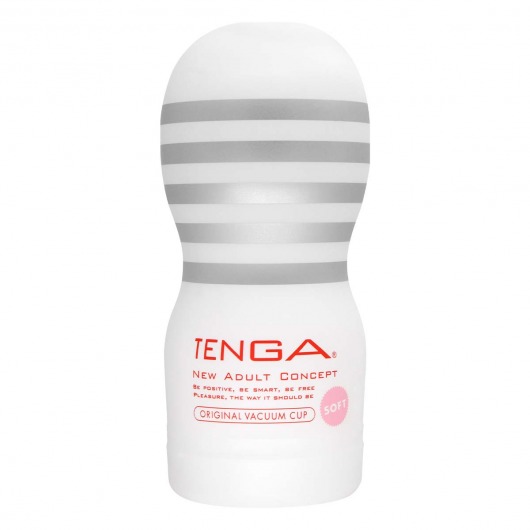 Мастурбатор TENGA Original Vacuum Cup Soft - Tenga - в Волгограде купить с доставкой