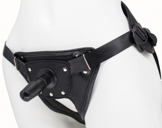 Черный пояс для насадок BEST CLASS STRAP - LOVETOY (А-Полимер) - купить с доставкой в Волгограде