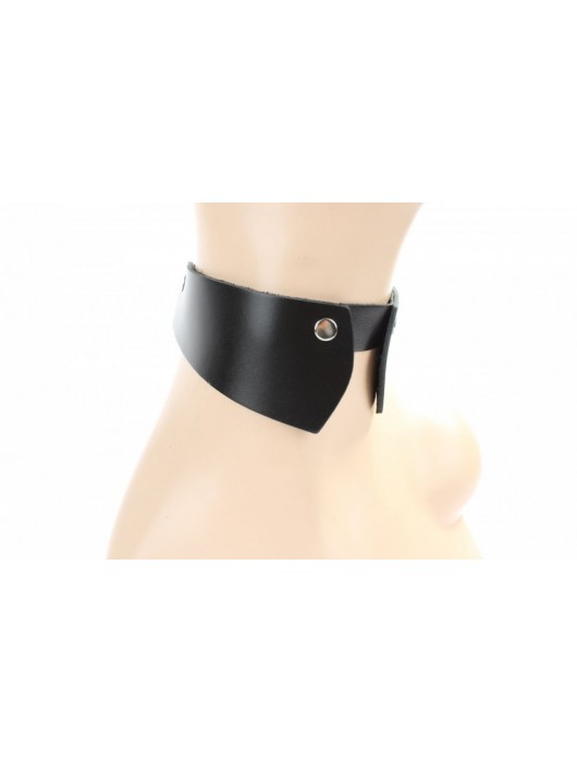 Оригинальный чокер воротничок-стойка - БДСМ Арсенал - купить с доставкой в Волгограде