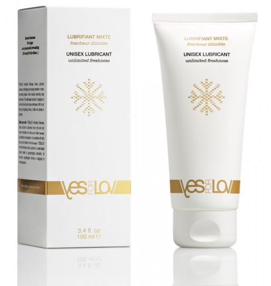 Лубрикант на водной основе с охлаждающим эффектом Unlimited Freshness Unisex Lubricant - 100 мл. - YESforLOV - купить с доставкой в Волгограде