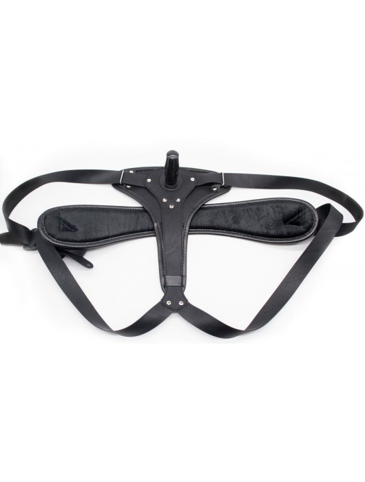 Реалистичный страпон Woman Midi с вагинальной пробкой - 19 см. - LOVETOY (А-Полимер) - купить с доставкой в Волгограде