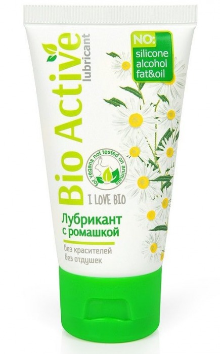 Гель-лубрикант на водной основе Bio Active - 50 гр. - Биоритм - купить с доставкой в Волгограде