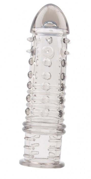 Дымчатая насадка на пенис Swirls Sleeve - 16 см. - Chisa - в Волгограде купить с доставкой