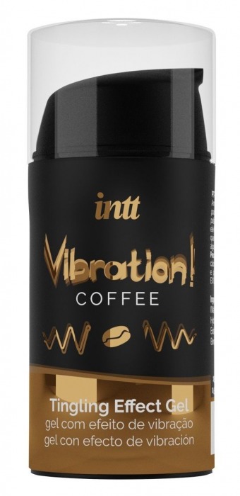 Жидкий интимный гель с эффектом вибрации Vibration! Coffee - 15 мл. - INTT - купить с доставкой в Волгограде