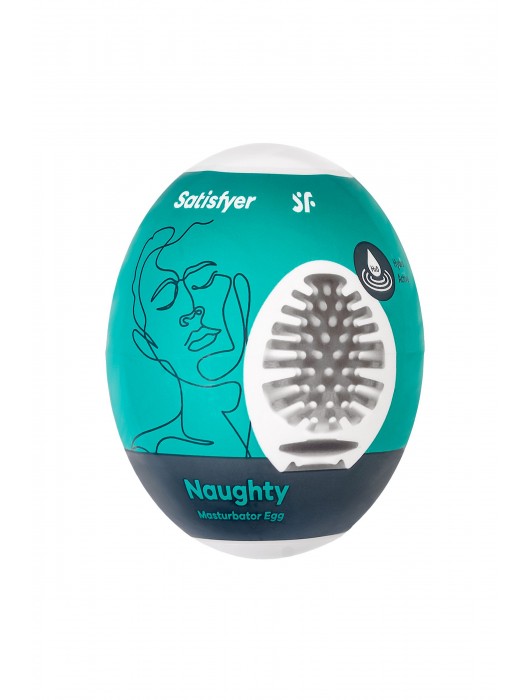 Мастурбатор-яйцо Satisfyer Naughty Mini Masturbator - Satisfyer - в Волгограде купить с доставкой