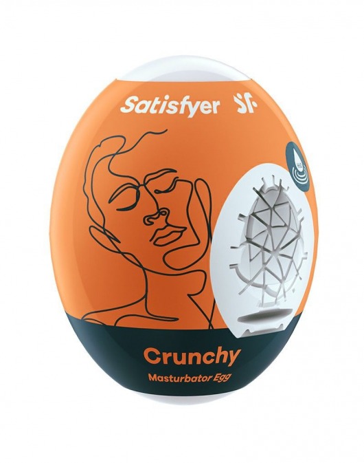 Мастурбатор-яйцо Satisfyer Crunchy Mini Masturbator - Satisfyer - в Волгограде купить с доставкой