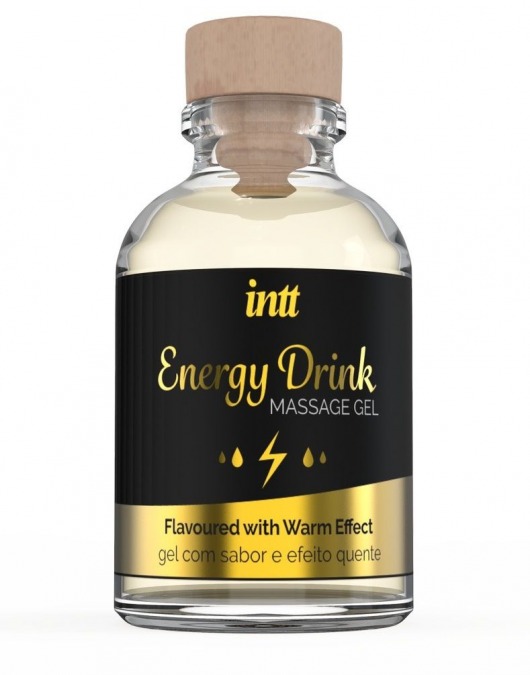 Массажный гель с согревающим эффектом Energy Drink - 30 мл. - INTT - купить с доставкой в Волгограде