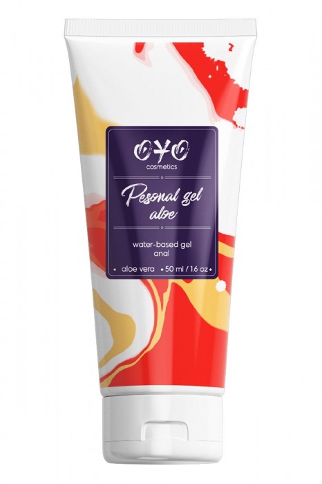 Анальная смазка на водной основе OYO Personal Gel Aloe - 50 мл. - OYO - купить с доставкой в Волгограде