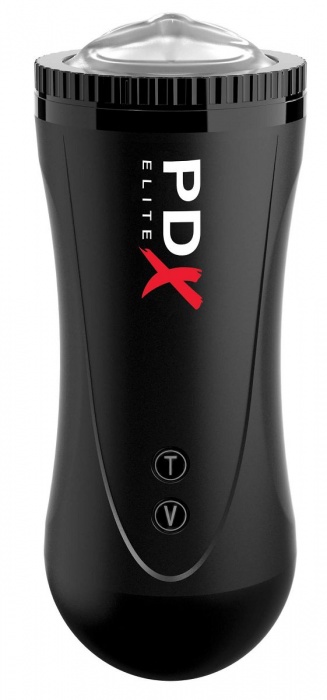 Черный автоматический мастурбатор-ротик Moto Stroker - Pipedream - в Волгограде купить с доставкой