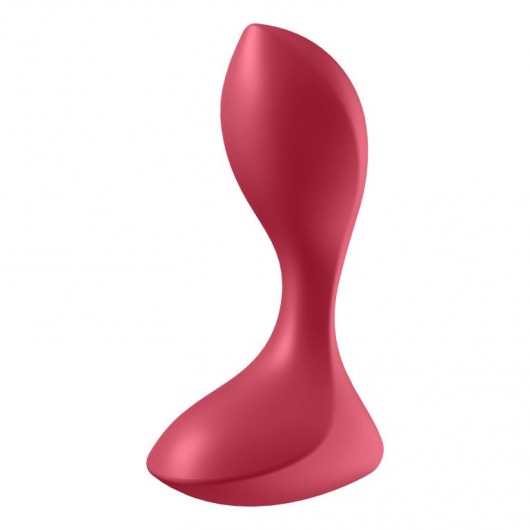Красный вибромассажёр простаты Satisfyer Backdoor Lover - 14 см. - Satisfyer - в Волгограде купить с доставкой