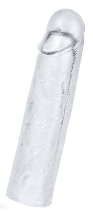 Прозрачная насадка-удлинитель Flawless Clear Penis Sleeve Add 1 - 15,5 см. - Lovetoy - в Волгограде купить с доставкой