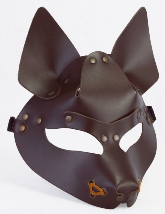Коричневая маска Wolf - Sitabella - купить с доставкой в Волгограде