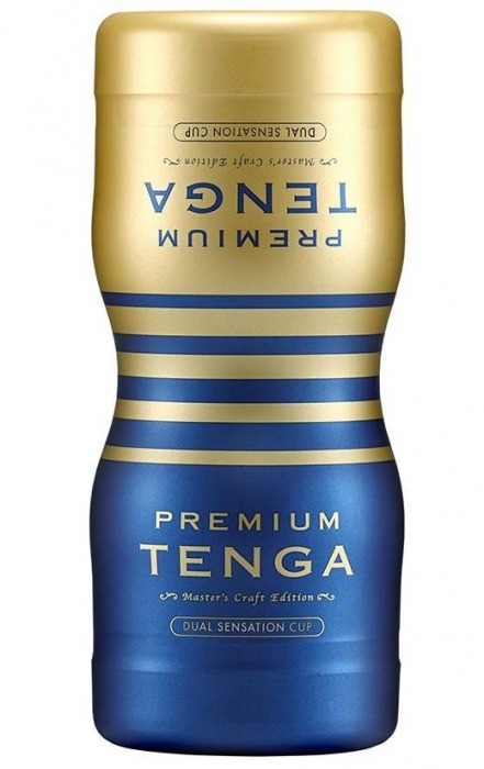 Мастурбатор TENGA Premium Dual Sensation Cup - Tenga - в Волгограде купить с доставкой