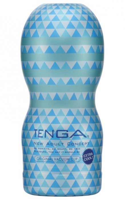 Мастурбатор с охлаждающей смазкой TENGA Original Vacuum Cup Extra Cool - Tenga - в Волгограде купить с доставкой