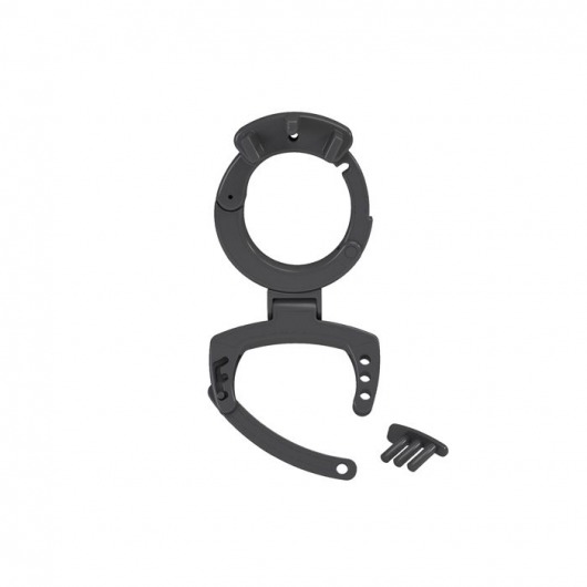 Кольцо с зажимом для мошонки для пояса верности Pubic Enemy - MyStim - купить с доставкой в Волгограде