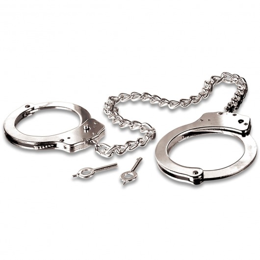 Металлические наручники Metal Leg Cuffs - Pipedream - купить с доставкой в Волгограде