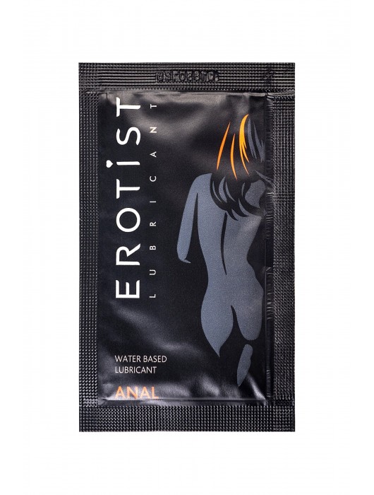 Пробник лубриканта на водной основе Erotist Anal - 4 мл. - Erotist Lubricants - купить с доставкой в Волгограде