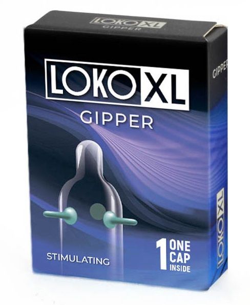 Стимулирующая насадка на пенис LOKO XL GIPPER - Sitabella - в Волгограде купить с доставкой