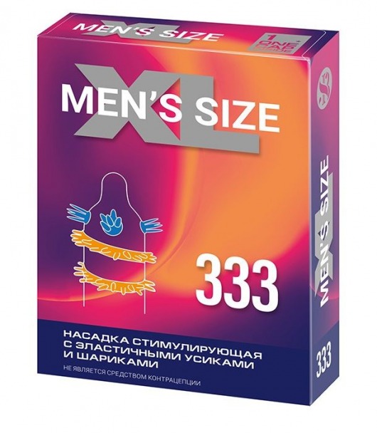 Стимулирующая насадка на пенис MEN SIZE 333 - Sitabella - в Волгограде купить с доставкой