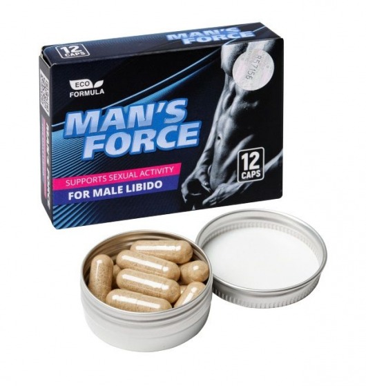 Пищевой концентрат для мужчин MANS FORCE  - 12 капсул - Sitabella - купить с доставкой в Волгограде