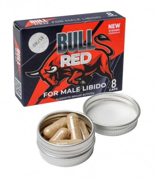 Пищевой концентрат для мужчин BULL RED - 8 капсул - Sitabella - купить с доставкой в Волгограде