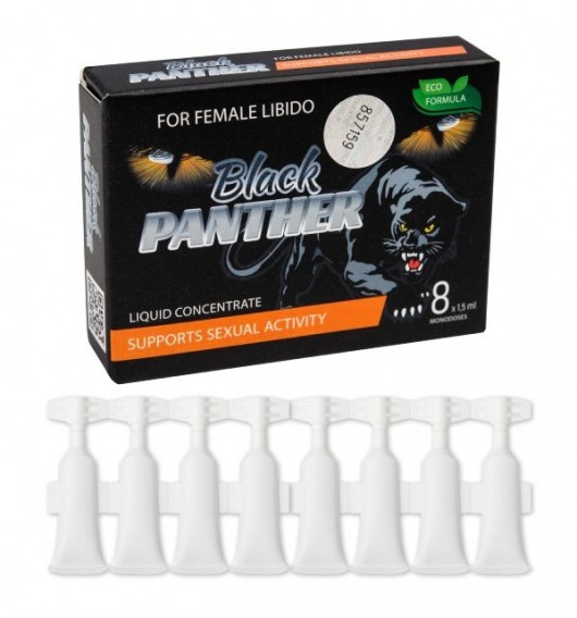 Пищевой концентрат для женщин BLACK PANTER - 8 монодоз (по 1,5 мл.) - Sitabella - купить с доставкой в Волгограде