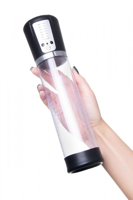 Прозрачная автоматическая помпа для пениса Sigurd - Sexus - в Волгограде купить с доставкой