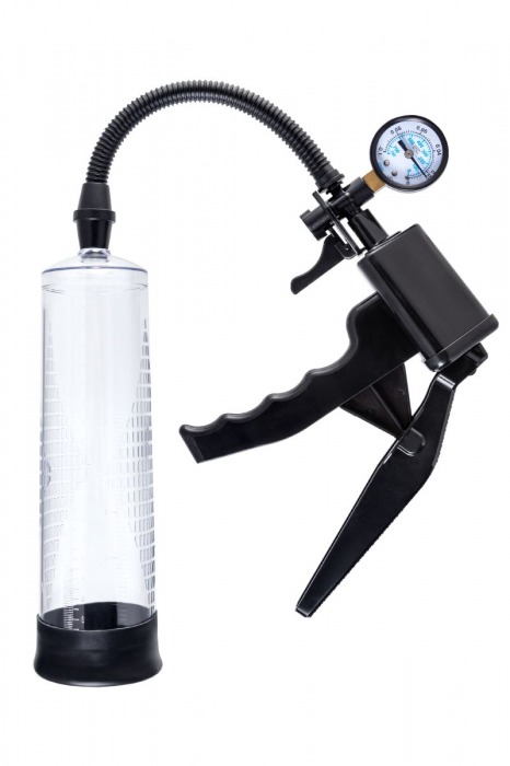 Прозрачная механическая помпа для пениса Viggo - Sexus - в Волгограде купить с доставкой