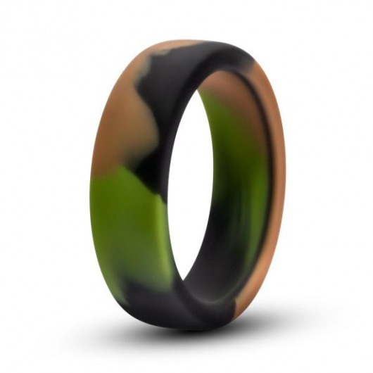 Эрекционное кольцо камуфляжной расцветки Silicone Camo Cock Ring - Blush Novelties - в Волгограде купить с доставкой