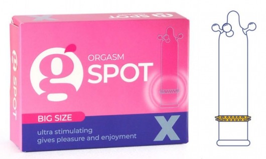 Стимулирующая насадка G-Spot X Big size - Sitabella - купить с доставкой в Волгограде