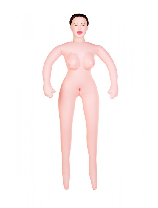 Надувная секс-кукла брюнетка с реалистичной головой - ToyFa - в Волгограде купить с доставкой