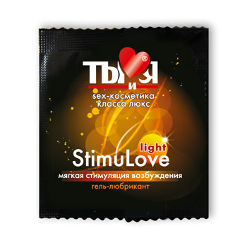 Разогревающий гель-лубрикант Stimulove Light в одноразовой упаковке - 4 гр. - Биоритм - купить с доставкой в Волгограде